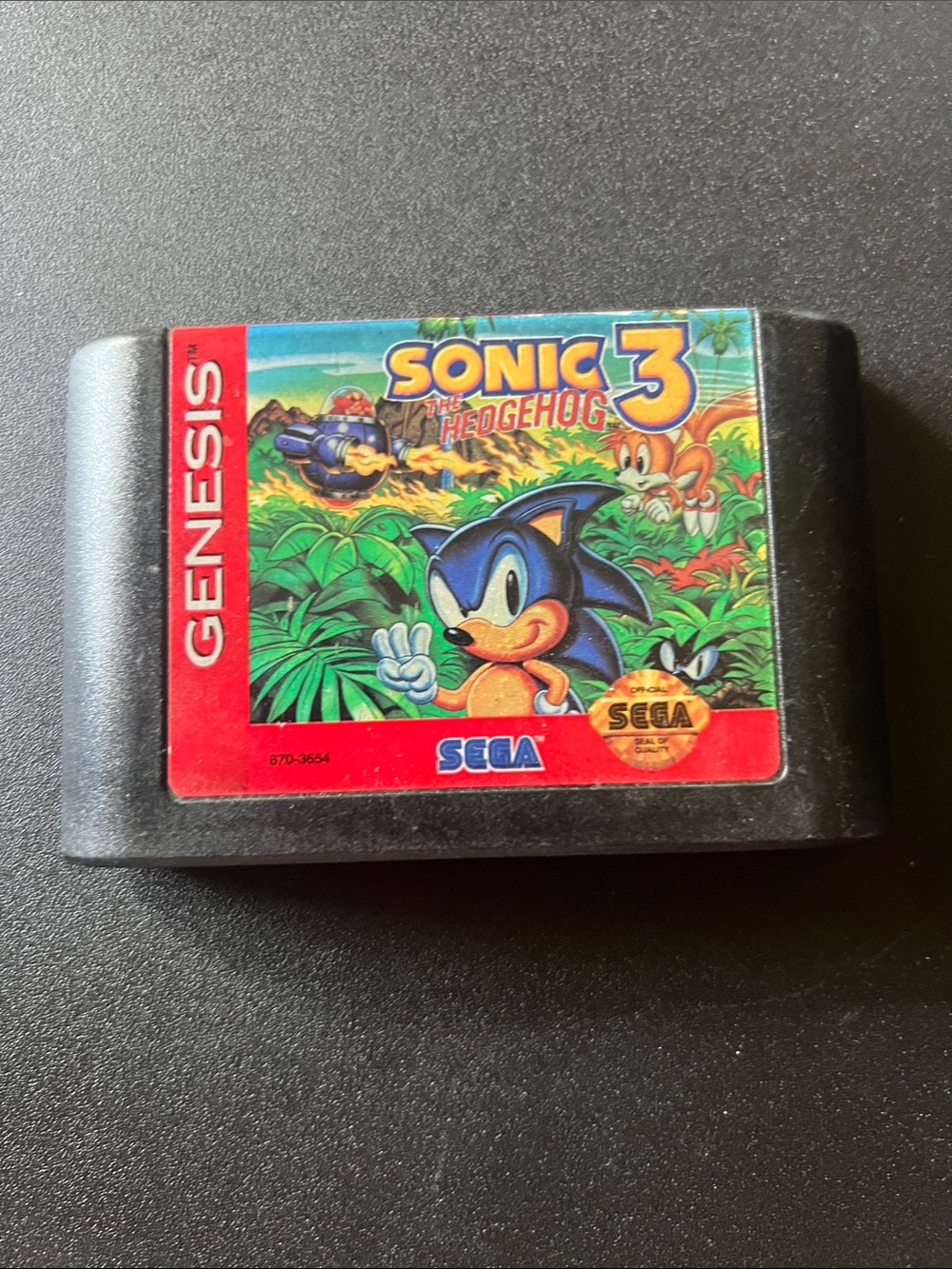 Sonic the Hedgehog 3 Sega Genesis CART ONLY 1994 Tails Knuckles Platformer